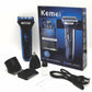 Kemei 3 In 1 Rechargeable Electric Shaver