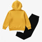 2 Pcs Boy's fleece printed Hoodie Tracksuit